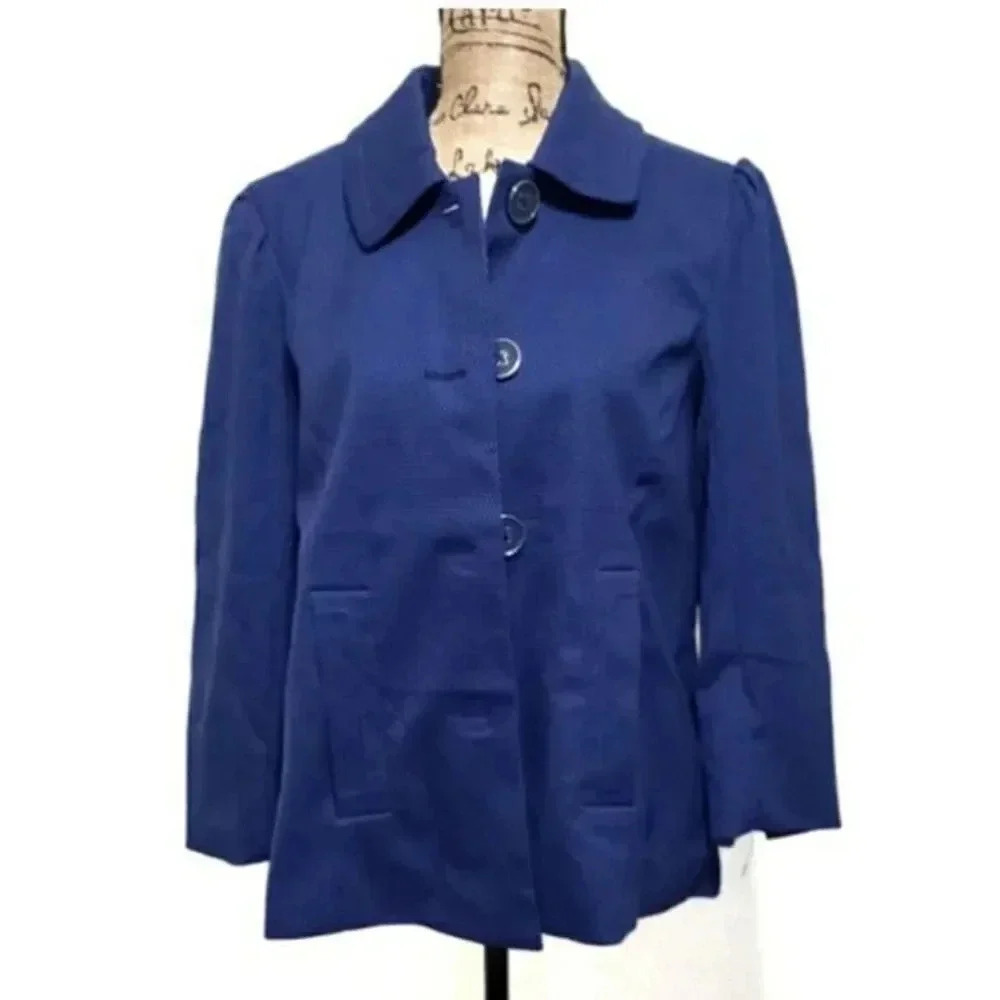 Dialogue Button Down Coat Small